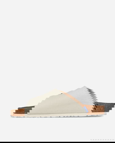 Sneakers og sko Birkenstock Zürich Suede Canvas Sandals Hvid | 1028800, 3