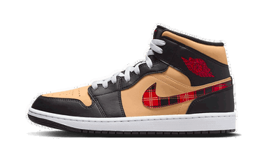 Sneakers og sko Jordan Air 1 Mid “Tartan Swoosh” Beige | DZ5329-001, 2
