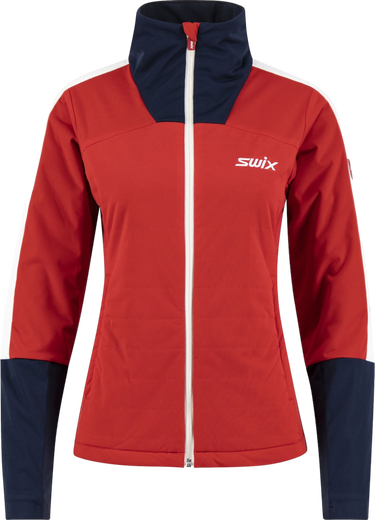 Vindjakke SWIX Swix Blizzard XC Women's Cross-Country Ski Jacket Rød | 12976-99990, 0