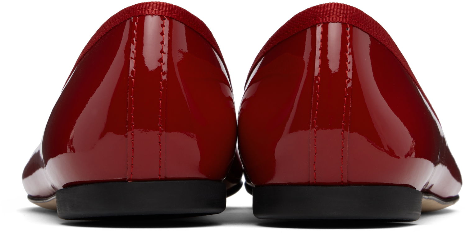 Kjole Repetto Repetto Brigitte Pointy Toe Ballerina Flats Rød | V1556V, 1