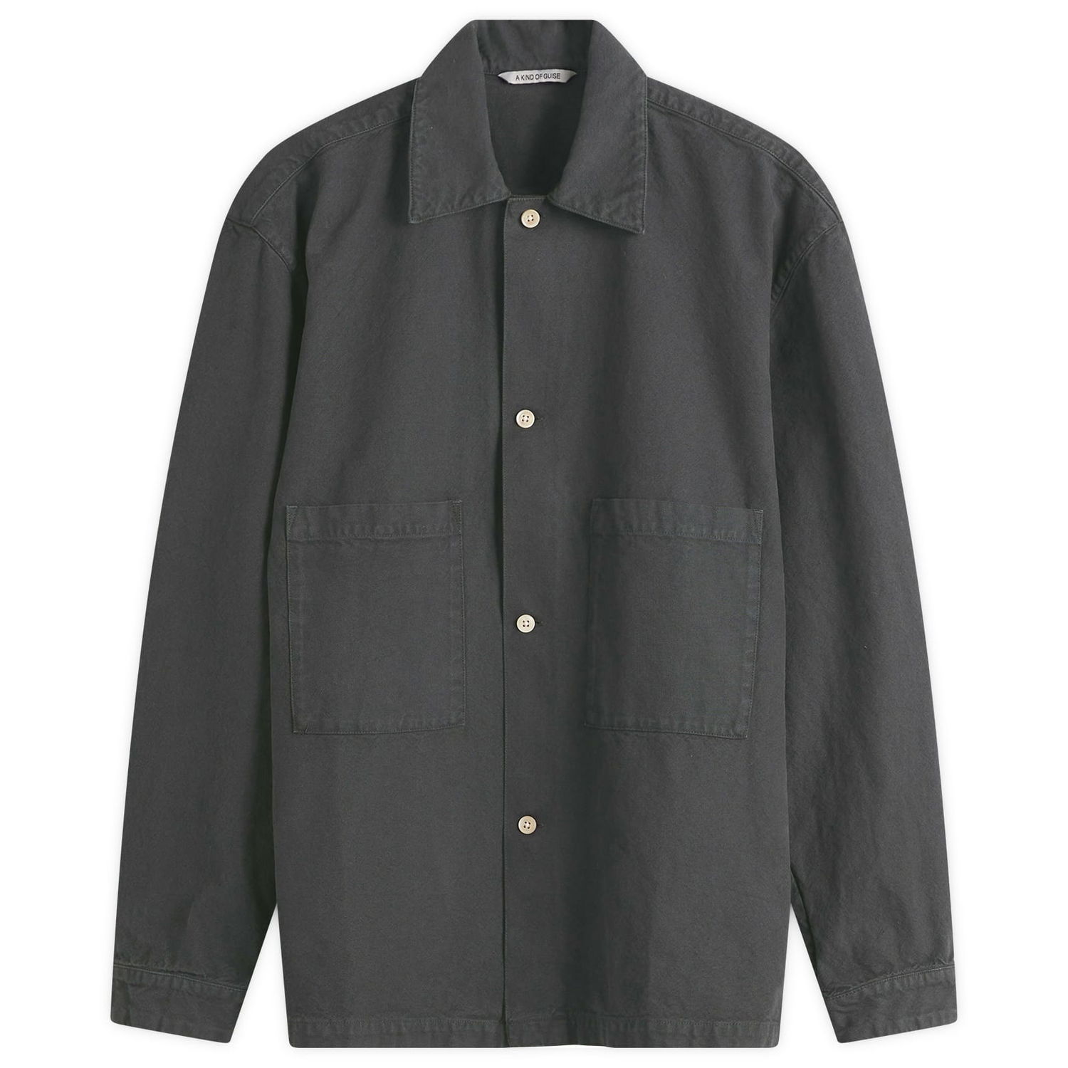 Skjorte A Kind of Guise A Kind of Guise Sayan Shirt Jacket Sort | 156-13801-977, 0