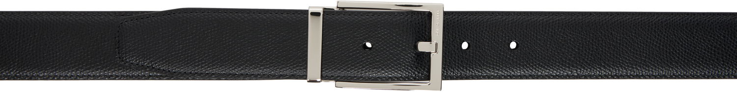 Bælter FERRAGAMO Reversible Belt With Rectangular Buckle Sort | 675158, 0