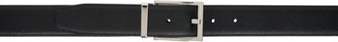 Bælter FERRAGAMO Reversible Belt With Rectangular Buckle Sort | 675158, 0