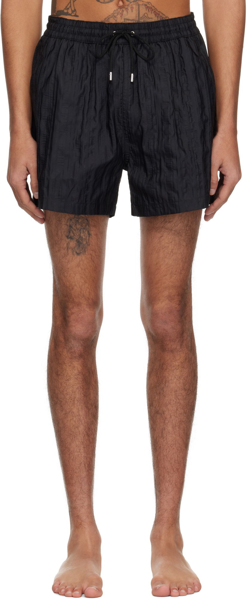 Badetøj Paul Smith Paul Smith Shadow Stripe Swim Shorts Sort | M1A-239B-M41379-79