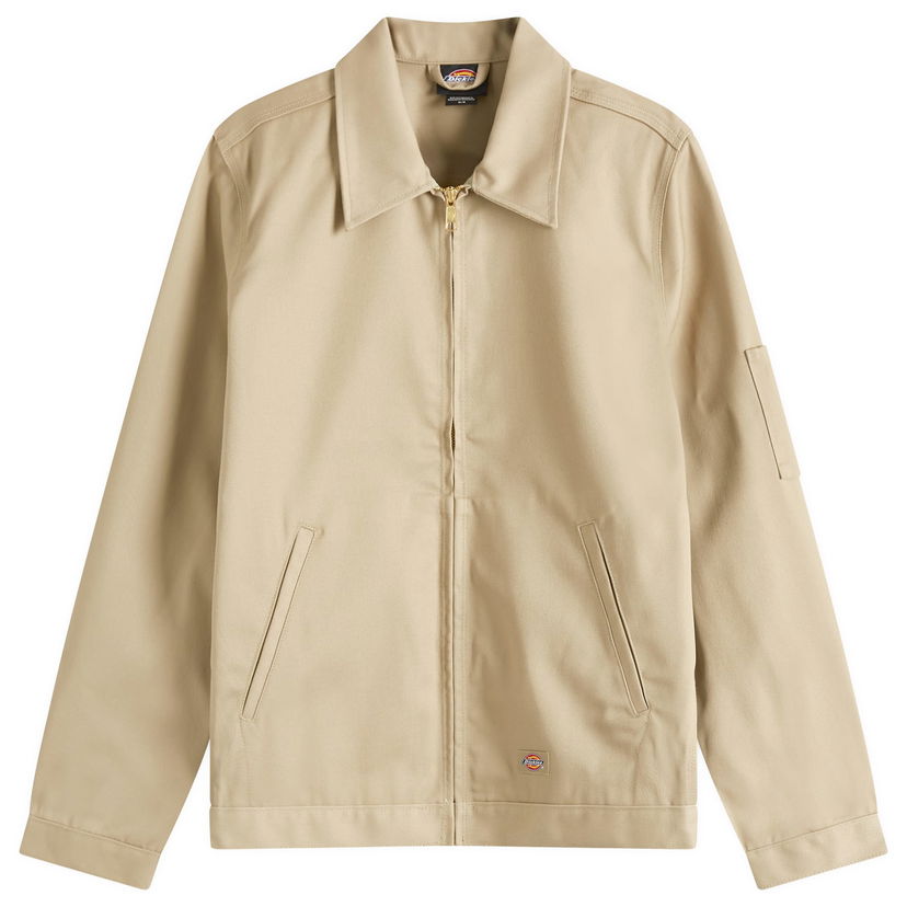 Jakke Dickies Unlined Eisenhower Jacket, Size Large Beige | DK0A4Y6UKHK1-199