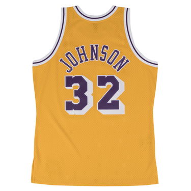 Jersey Mitchell & Ness NBA Swingman Jersey Los Angeles Lakers Magic Johnson Gul | SMJYGS18175-LALLTGD84EJH, 1