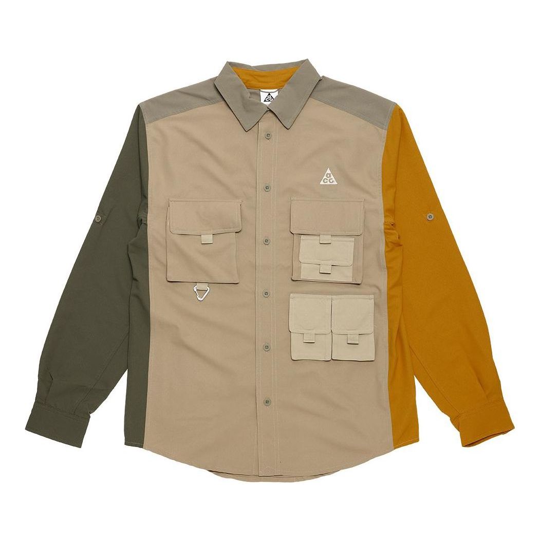 Skjorte Nike ACG ACG Dri-FIT UV Trail Long Sleeve Shirt Beige | DN3937-247, 0