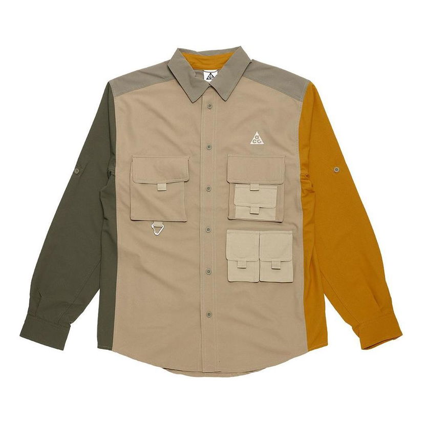 Skjorte Nike ACG ACG Dri-FIT UV Trail Long Sleeve Shirt Beige | DN3937-247