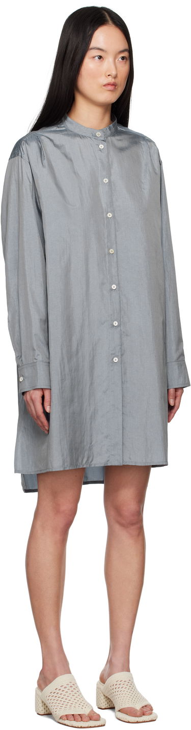 Kjole Jil Sander Jil Sander Band Collar Minidress Grå | J40DL0159_J70003, 1