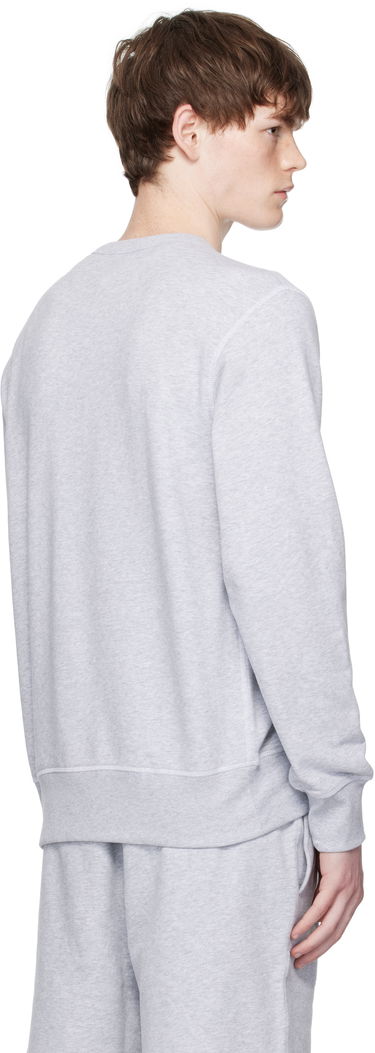 Sweater BOSS BECKHAM x BOSS Cotton Terry Sweatshirt Sort | 50549248, 3