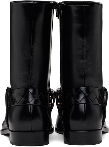 Tøj Bottega Veneta Bottega Veneta Achille Leather Boots Sort | 816615V3H901000, 1