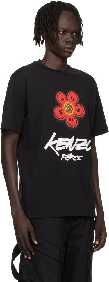 T-shirt KENZO Kenzo Paris Futura 2000 Edition Cotton T-Shirt Sort | FF65TS2654SG, 1