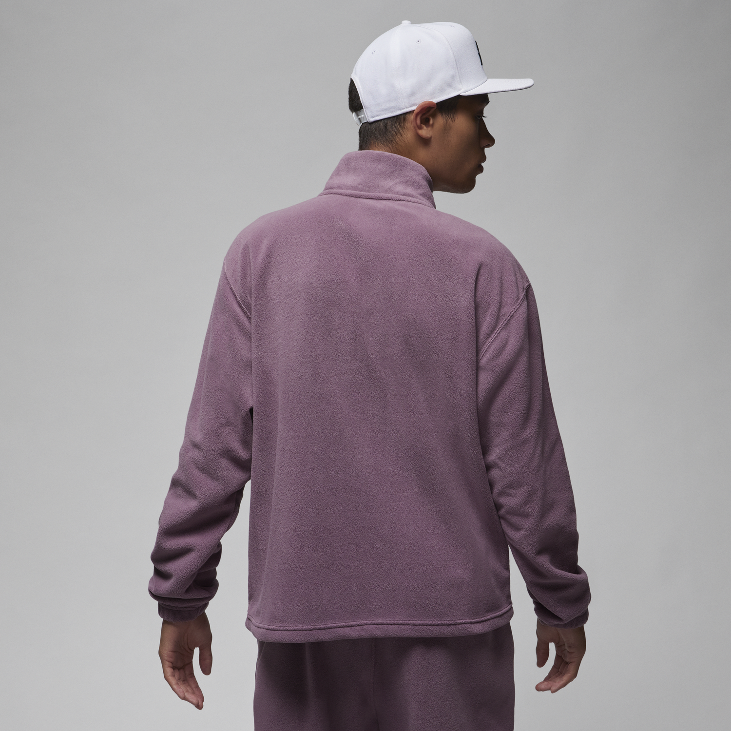 Sweatshirt Jordan Essentials Winterized Fleece Half-Zip Lilla | FD7863-508, 1