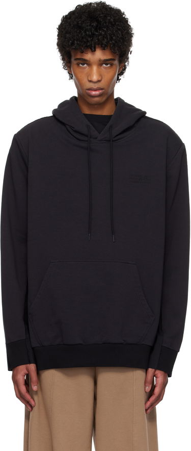 Sweatshirt Maison Margiela MM6 Maison Margiela Paneled Hoodie Sort | SH0GU0022 MTJ018, 0