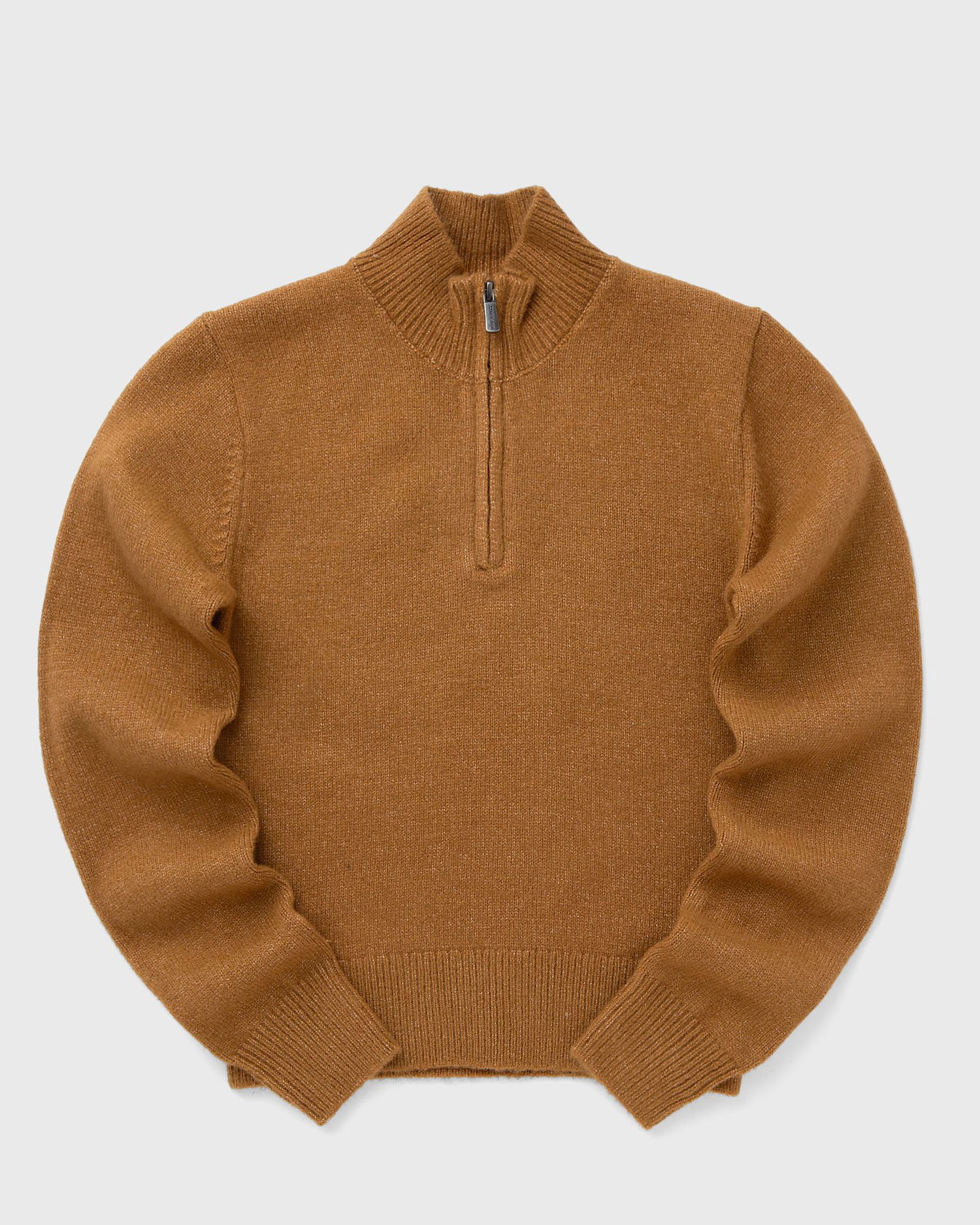 Sweater Dickies RUSTON Quarter-Zip Sweater Brun | DK0A87P10BD1, 0