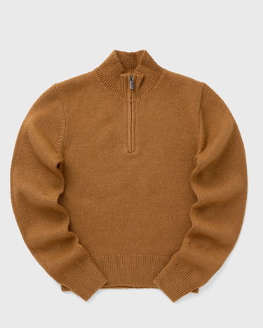 Sweater Dickies RUSTON Quarter-Zip Sweater Brun | DK0A87P10BD1, 0