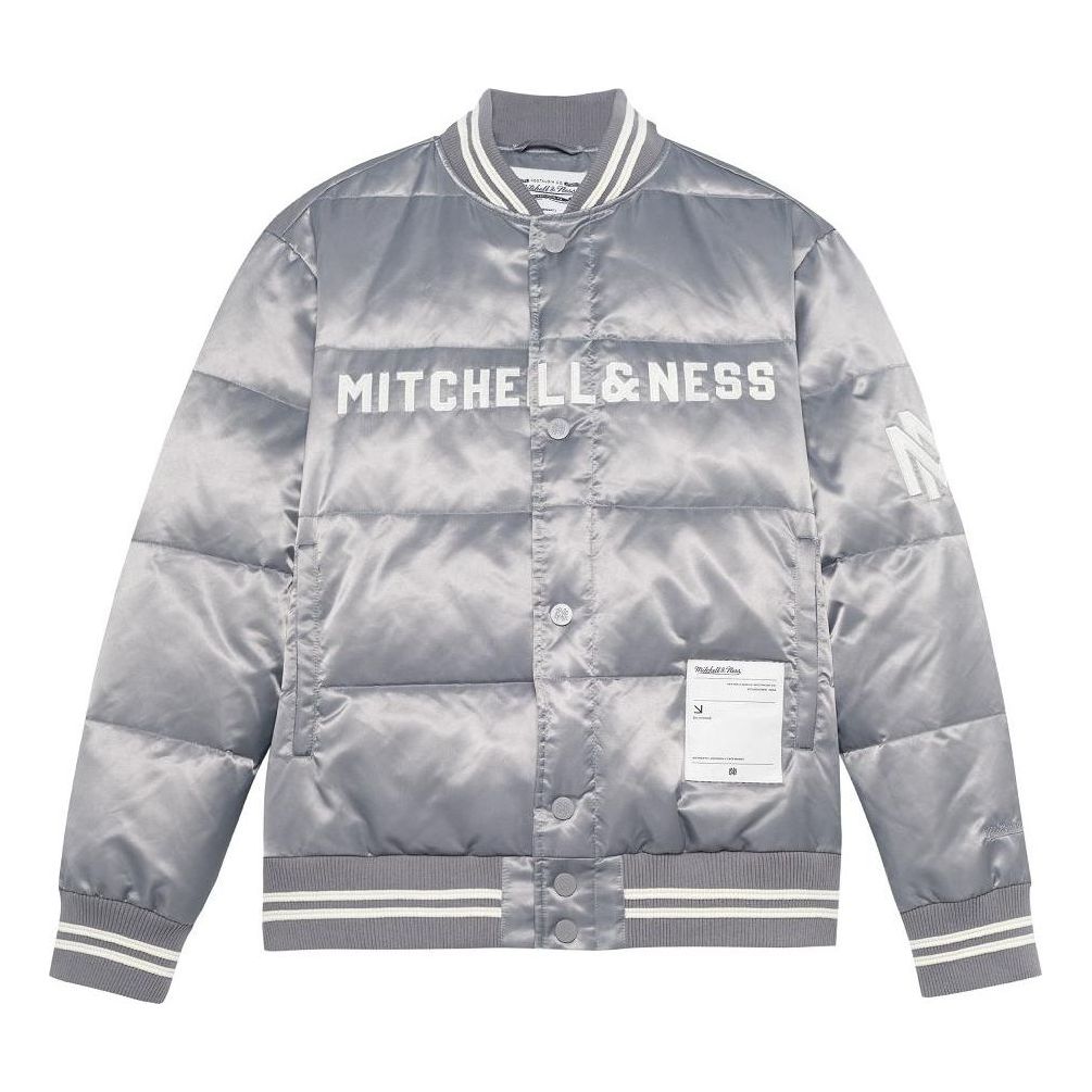 Bomberjakke Mitchell & Ness Mitchell & Ness Down Varsity Jacket Grå | MNSYAWTODJ025-GRY, 0