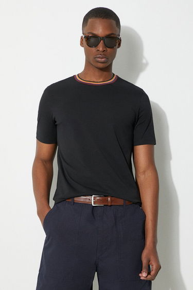 T-shirt Paul Smith Paul Smith Tipped Crew Neck T-Shirt Sort | M1R.697PS.H00084, 0