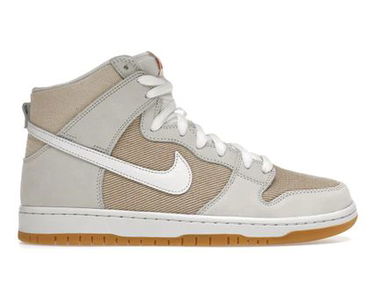 Sneakers og sko Nike SB Dunk High Pro ISO Orange Label "Unbleached Natural" Beige | DA9626-100, 1