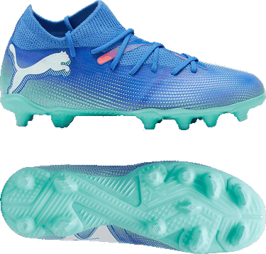 Sneakers og sko Puma Puma FUTURE 7 MATCH FG/AG Jr Blå | 107945-01, 1