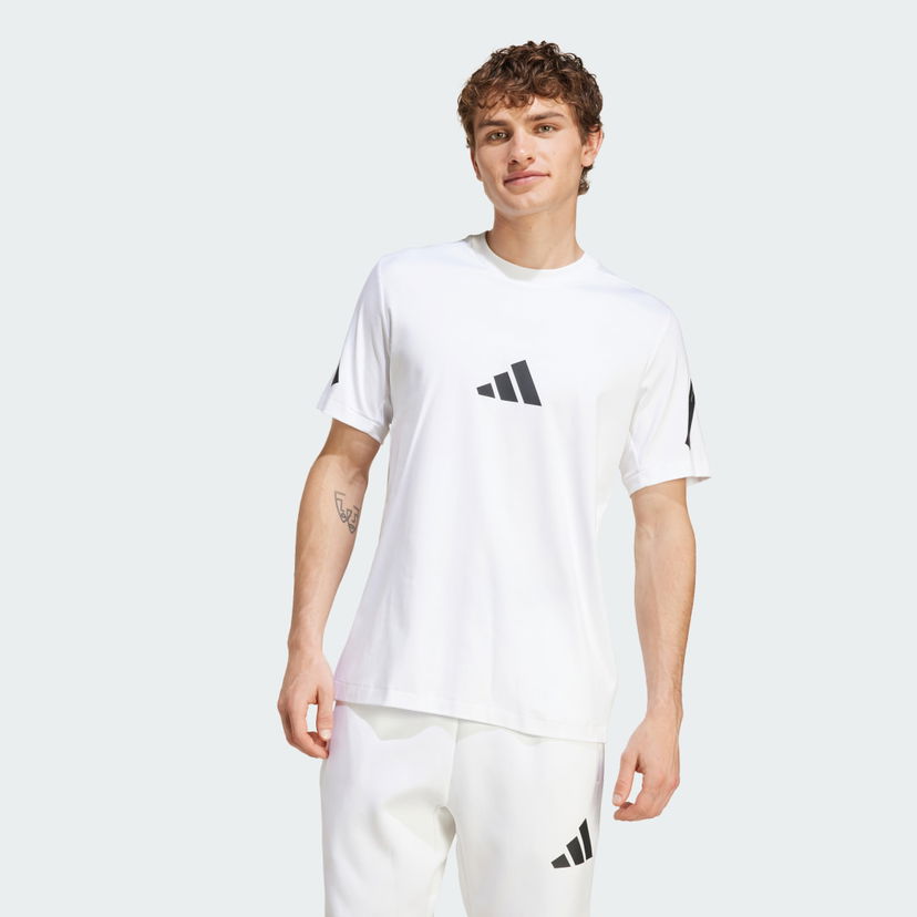 T-shirt adidas Performance Z.N.E. T-Shirt Hvid | JE3078