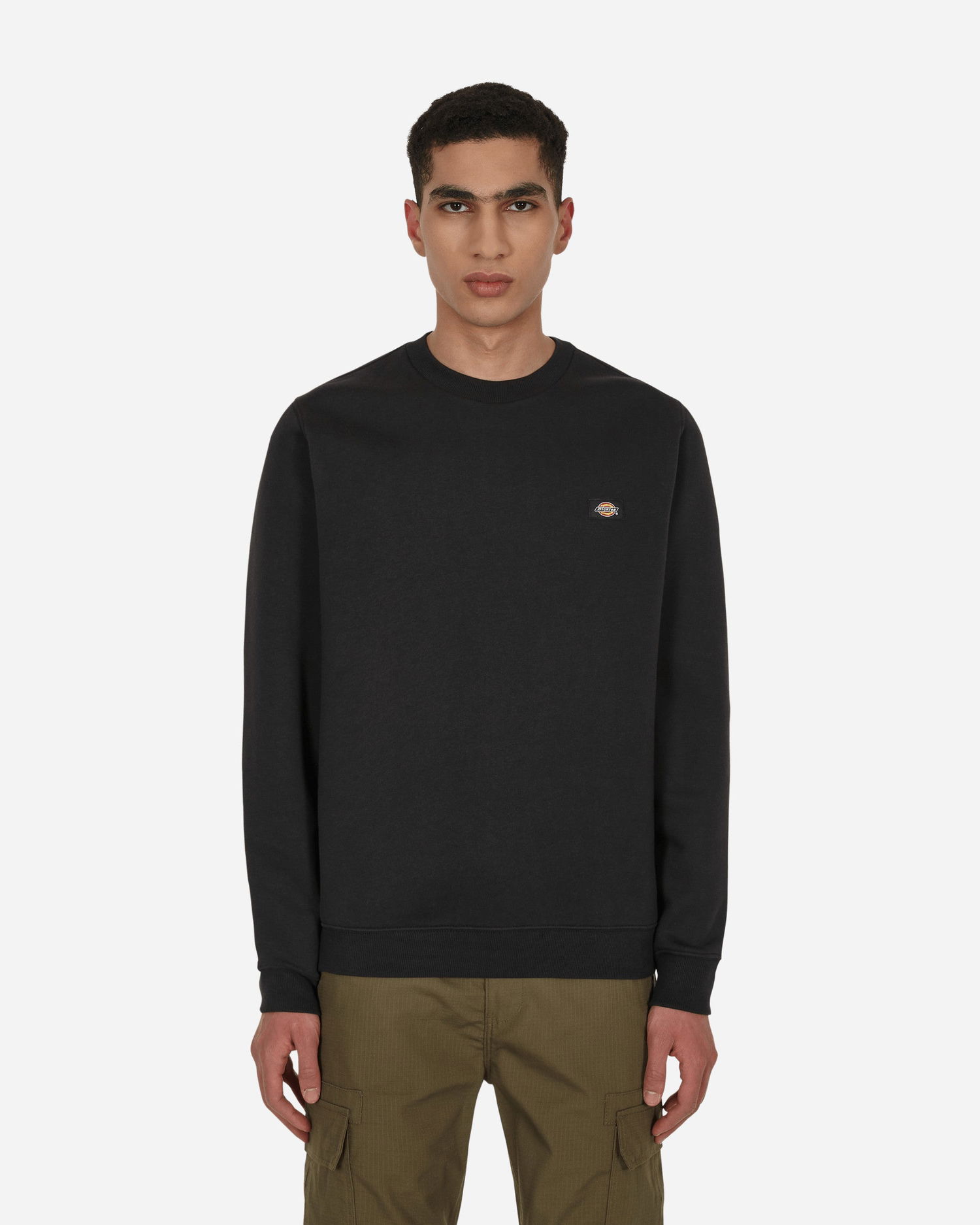 Sweatshirt Dickies Oakport Crewneck Sweatshirt Sort | DK0A4XCE BLK1, 0