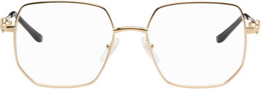 Solbriller Cartier Panthère de Cartier Squared Glasses Metalisk | CT0568O-001, 0
