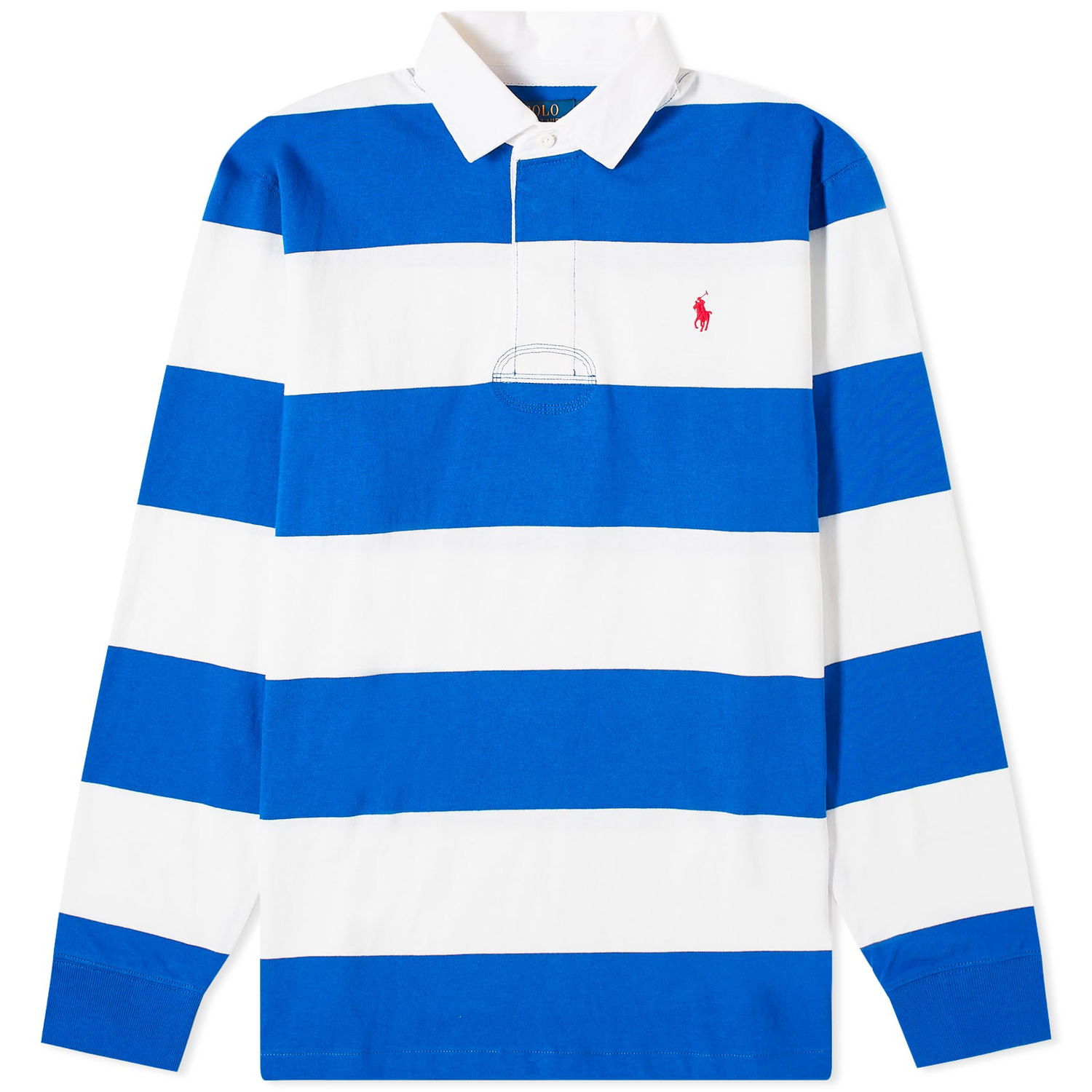 Sweater Polo by Ralph Lauren Polo Ralph Lauren Stripe Rugby Cruise Royal/White Mørkeblå | 710900566014, 0