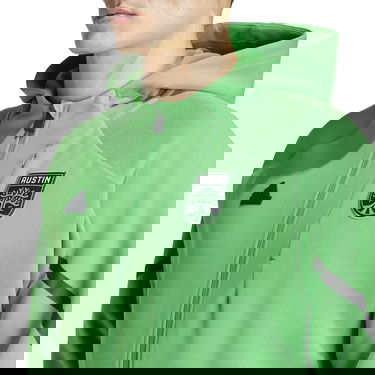 Sweatshirt adidas Originals Hooded Jacket Grøn | iq0706, 3