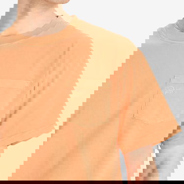 T-shirt Patta Patta Washed Pocket T-Shirt, Size Large Orange | POC-BS25-1000-290-0022-187, 5
