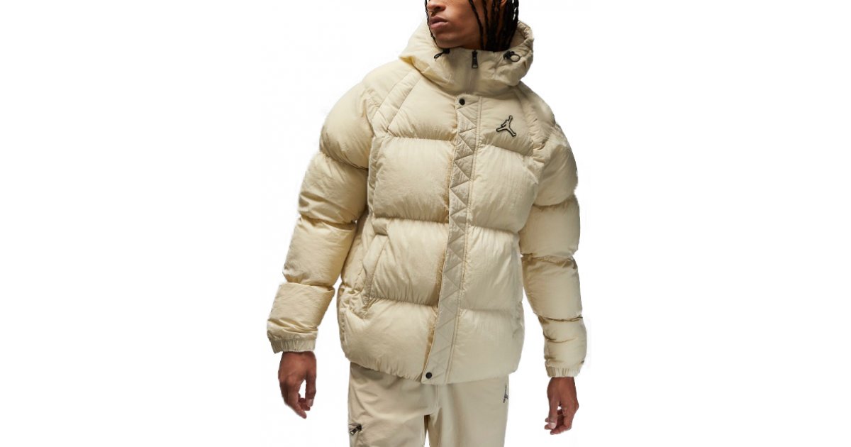 Puffer jakke Jordan Essential Puffer Jacket Beige | dq7348-206, 1