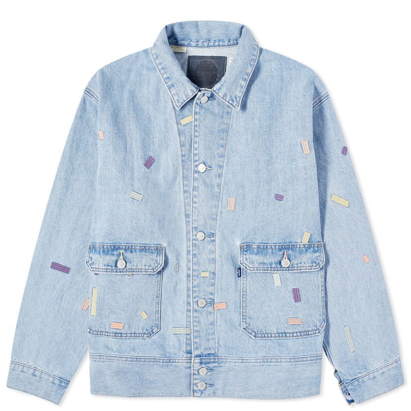 Jakke Levi's Levi's Vintage Clothing Utility Trucker Jacket Blå | A7150-0002