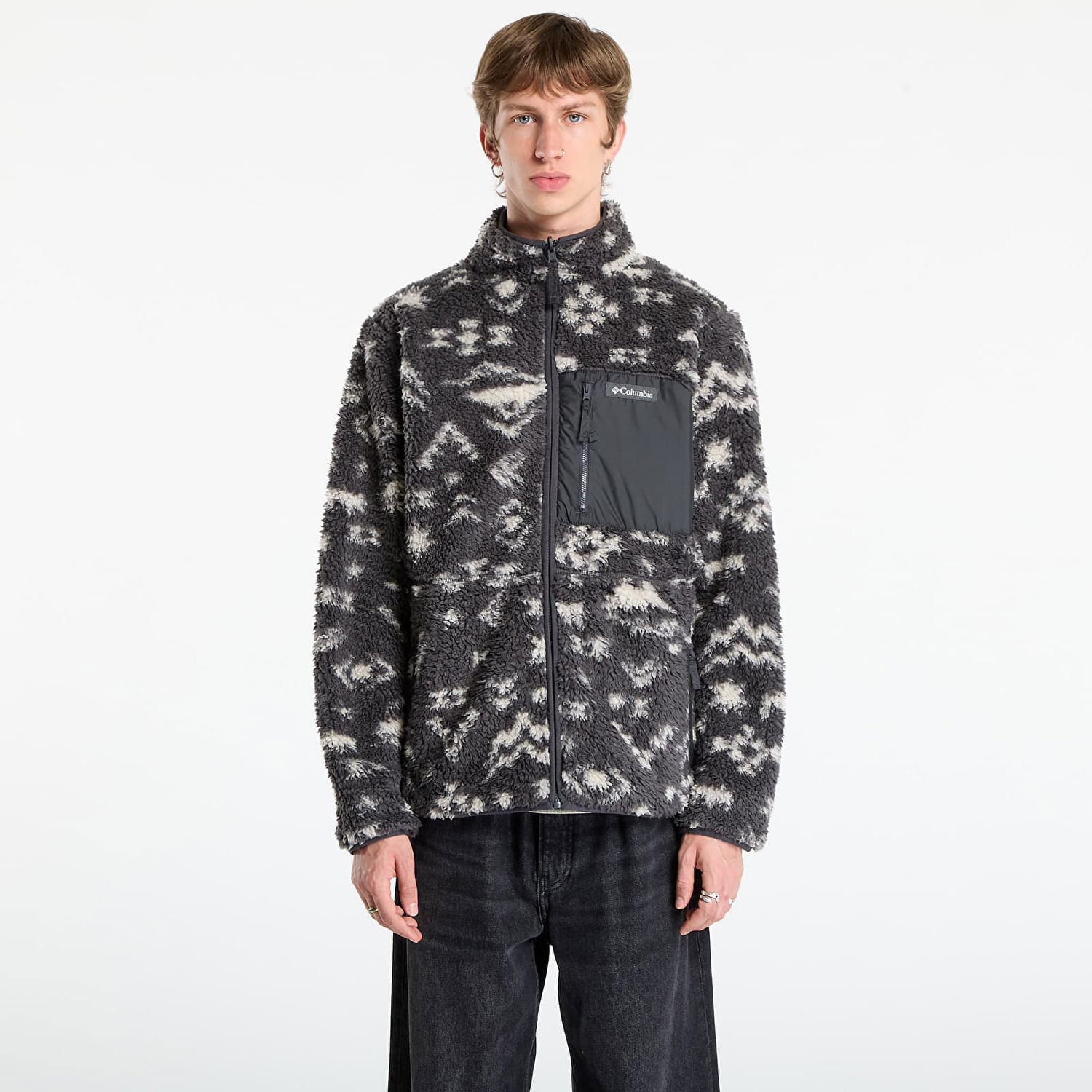 Sweatshirt Columbia Winter Pass™ Reversible Fleece Sweatshirt Flerfarvet | 2135651011, 0