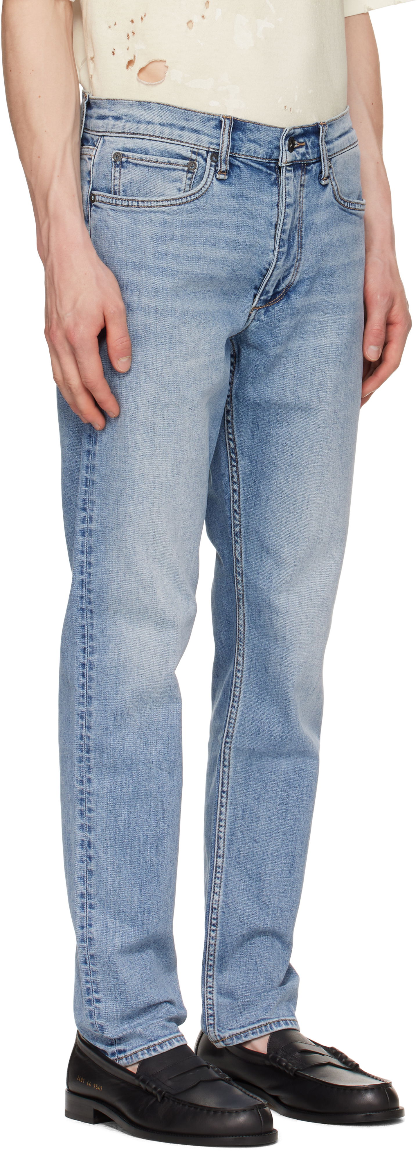 Jeans rag & bone rag & bone Fit 2 Authentic Stretch Jeans Blå | MED25P1223ASFV, 1