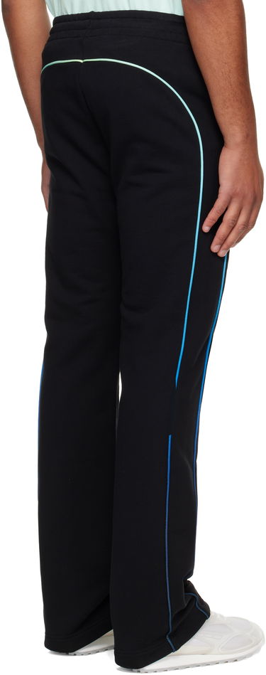 Joggingbukser Casablanca Casablanca Gradient Piping Sweatpants Sort | M-AW25-JTR-309-01, 2