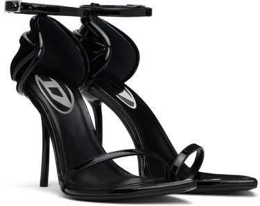 Tøj Diesel D-Ten&Half Heeled Sandals Sort | Y03662 P7381, 3