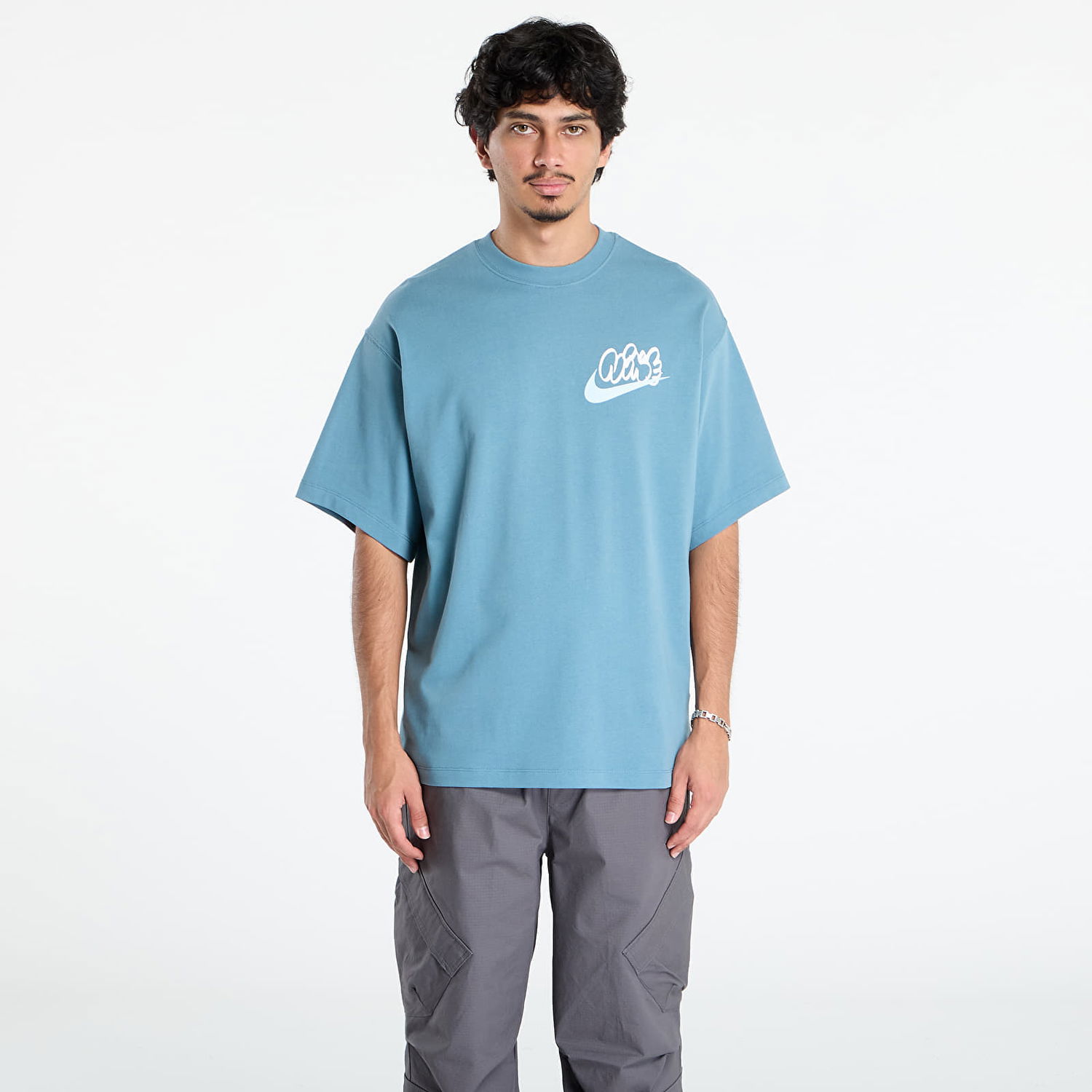 T-shirt Nike Solo Swoosh Tee Blå | IH4294-006, 0