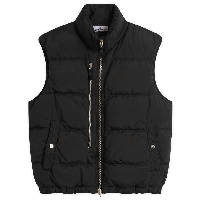 Vest Stone Island Nylon Metal EcoNyl Down Vest, Size Large Sort | K2S15G100006-V0029