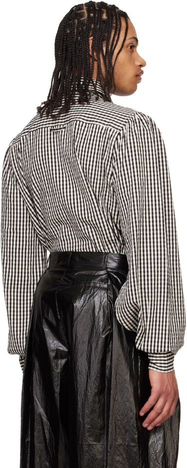 Skjorte Walter Van Beirendonck Walter Van Beirendonck Gingham Wings Shirt Hvid | 6004, 2