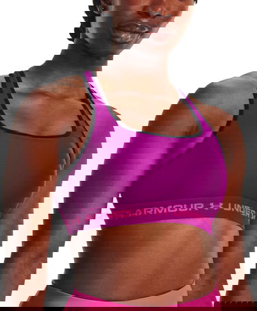 Bh Under Armour Crossback Mid Bra Lilla | 1361034-573, 0