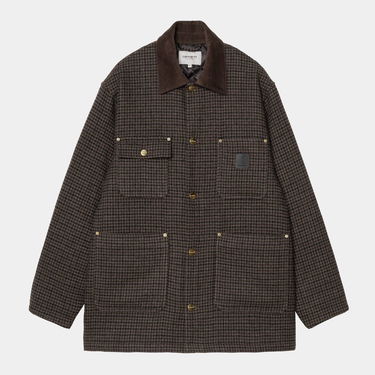 Frakker Carhartt WIP Lowis Chore Coat Houndstooth Flerfarvet | I035344_9, 4