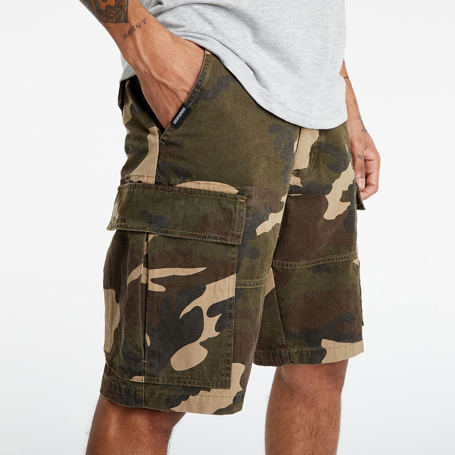 Shorts Horsefeathers Baxter Shorts Grøn | SM1153A, 0