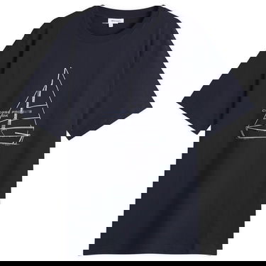 T-shirt NORSE PROJECTS Norse Projects Holger Boat Print T-Shirt, Size Large Mørkeblå | N01-0677-7004, 1