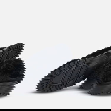Sneakers og sko Hogan Hogan H644 Chunky Faux Fur Mule Sort | HXW6440FC303H6B999, 4