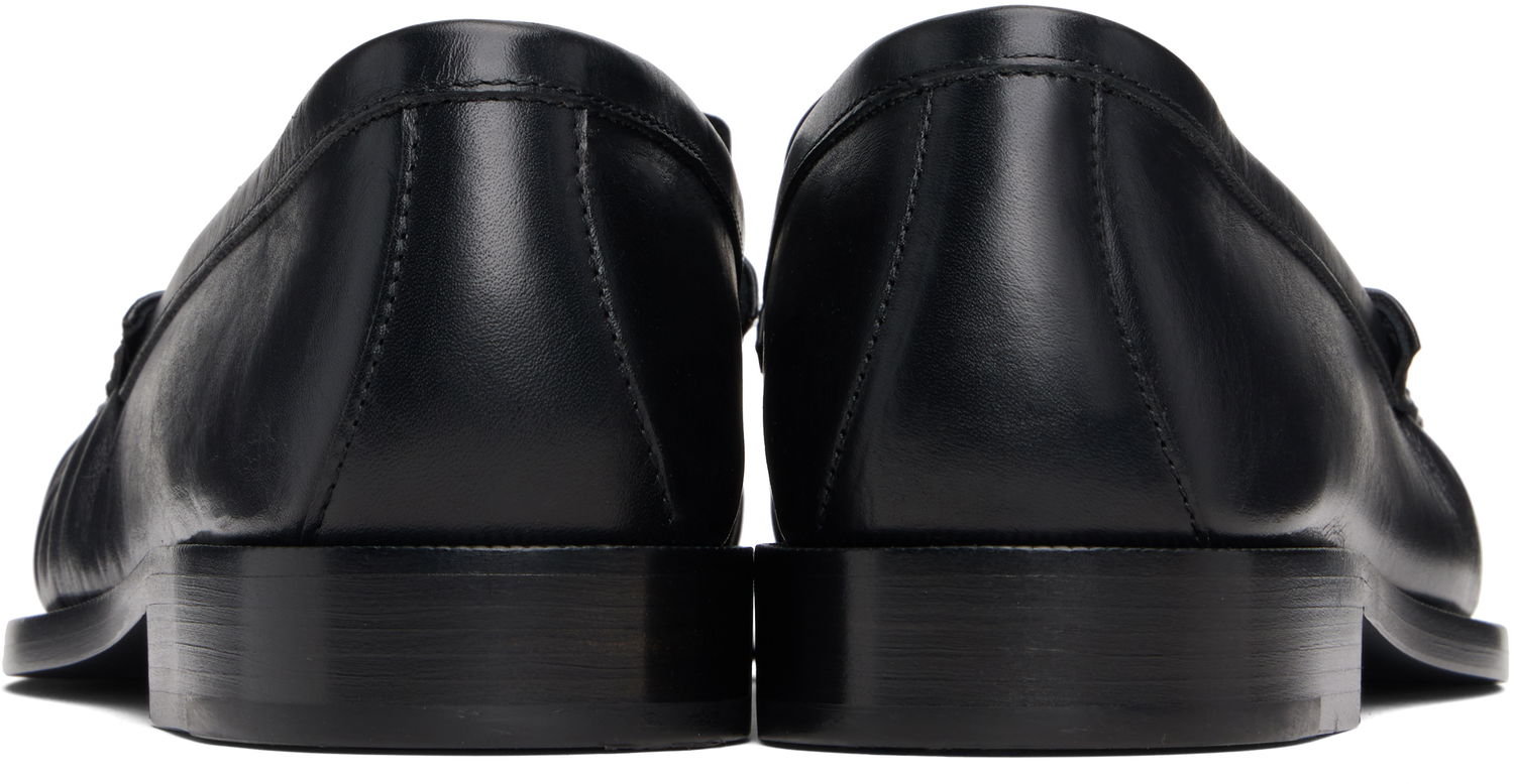 Sneakers og sko Dries Van Noten Dries Van Noten Leather Loafers Sort | 252-021723-195, 1