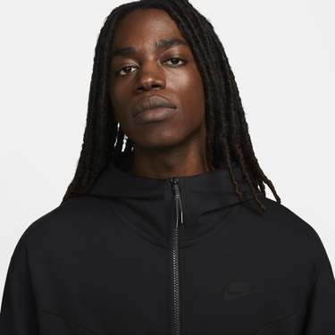 Sweatshirt Nike Tech Fleece Lightweight Hoodie Sort | DX0822-010, 2