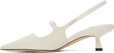 Sneakers og sko Jimmy Choo Jimmy Choo Didi 45 Slingback Pumps Hvid | DIDI 45, 2