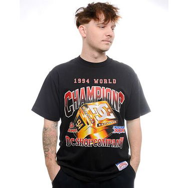 T-shirt DC DC Champion Ring T-Shirt Size L Sort | ADYZT05430-KVJ0, 0