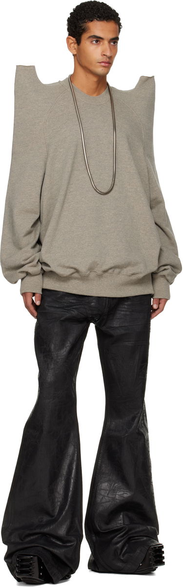 Sweatshirt Rick Owens Concordians Tecsweat Sweatshirt Grå | DU02E7272 FGM, 3