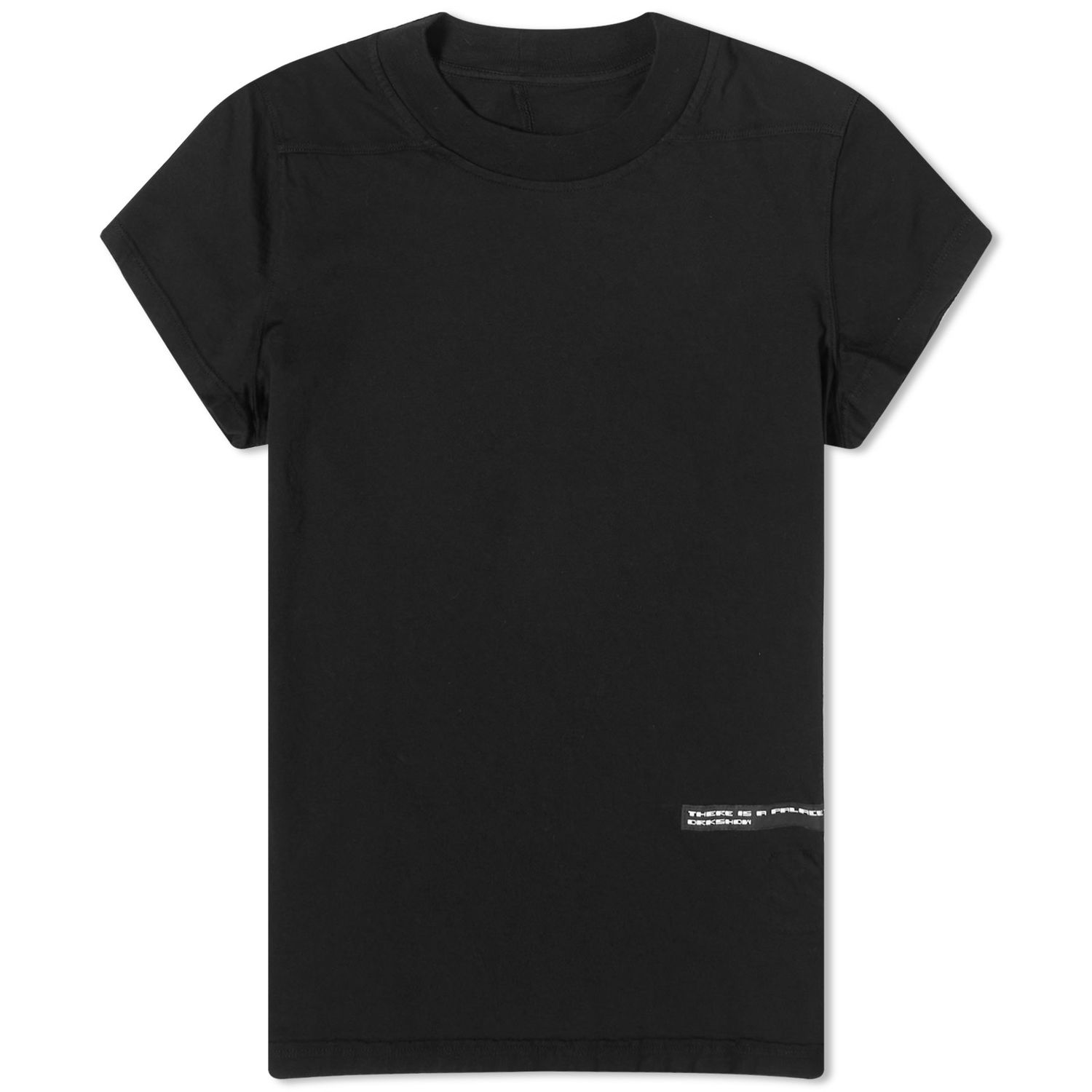 T-shirt Rick Owens DRKSHDW Small Level T-Shirt Sort | DS02C5208-RNER1-09, 0